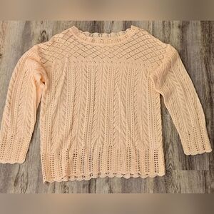 Women's Pink long sleeve sweater Medium